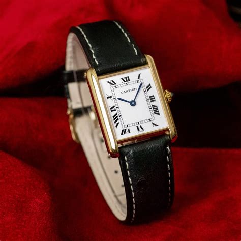 cartier tank men gold|cartier tank men's vintage.